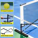 Foldable Pickleball Net, 22 FT Portable Outdoor Indoor Net, Quick Setup