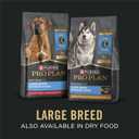 Purina Pro Plan Gravy Wet Dog Food for Large Dogs, Large Breed, Beef and Rice Entre - (Pack of 12) 13 oz. Cans