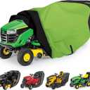 Riding Lawn Mower Cover with Bagger Attachment, Universal Fit Decks up to 54" with Bagger, 600D Oxford Cloth Riding Lawn Mower Cover with Windproof Buckle for Snow Rain Dust Hail Protection