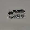 Anti Slip Dog Socks to Prevent Licking Paws - Double Side Dogs Paw Grip Sock for Hardwood Floors, No Twist Puppy Booties Grippy Socks for Small Medium Large Senior Dogs, Light Grey and Black, XS (XS(Pack of 4))