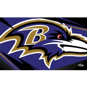 NORTHWEST The Company NFL Baltimore Ravens Washable Rug, 36" x 60", Shredder, Team Colors NORTHWEST The Company NFL Baltimore Ravens Washable Rug, 36" x 60", Shredder, Team Colors