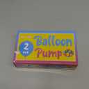 Balloon Pump Hand Held, Inflator Air Pump for Balloons - 2Way Dual Action, 2Pack: Friends can Help - Easy to Use - Sturdy Ballon Inflator Pump