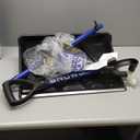 Snow Joe SJ-SHLV20 Shovelution Snow Shovel with Spring-Assist Handle, Heavy-Duty Shovel for Fast Snow Removal, 20 Inches, Blue