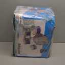 M SANMERSEN Upgraded Kids Jazz Drum Set Toddler Toy Drum Set with Stool, Plastic Rock Jazz Drum Kit Musical Toys Gift for Boys Girls 13 35