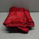 HyDren 72 Inch Velvet Christmas Tree Skirt Christmas Tree Skirt Gold Bronzing Christmas Tree Decorations Vintage Christmas Party Favors Rustic Holiday Decor (Red)