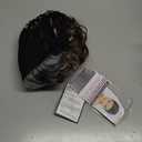 Short Brown Curly Wigs for Women Synthetic Mixed Grey Big Curly Bob Wig Modern Cosplay Hair