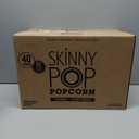 SkinnyPop Popcorn, Original and White Cheddar Variety Pack, Whole Grain, Dairy-Free Snack, 0.5oz (40ct)