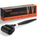 Titanium Derma Roller For Face Hair BeardBeard Microneedle Roller For Men With Storage CaseScalp Derma Roller For WomenPersonal Use Microneedling Roller Microdermabrasion Beauty Instrument