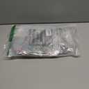 Aliceset 20 Pcs Clear Aloha Bags Hawaiian Luau Party Favors with Handles Summer Tropical Palm Leaves Goodie PVC Plastic Gift Bags for Summer Birthday Party Supplies, 8 x 8 x 3.15 Inch