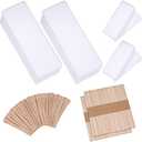 Wax Strips Kit - Non-Woven Strips with Applicator for Body and Facial Hair Removal