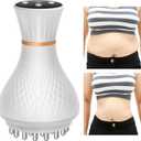 Lymphatic Drainage Massager  Portable Cellulite Massage Tool with 19 Intensity Levels for Relaxing Neck, Legs, Arms & Belly