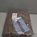 RYB HOME 100% Blackout Linen Textured Curtains 96 inches Long, Thermal Insulating Privacy Energy Saving for Bedroom Living Room Window Office Theater Dining Nursery, W 52 x L 96 in, Coffee, 2 Panels