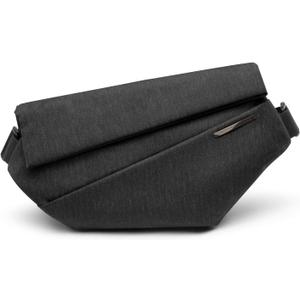 NIID Sling Bag,Crossbody Bag Men,Expandable Sling Bag for Switch 2,Waterproof Shoulder Bag,Anti Theft Sling,Minimalist Chest Shoulder Backpack,Messenger Bags for Travel Work (Meteorite Black)