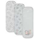 Disney Baby Burp Cloths 3 Pack  100% Cotton  Mickey Mouse, Minnie Mouse, Winnie The Pooh, Dumbo  Soft & Absorbent Newborn Essentials for Boys & Girls