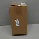 10 Green Glass Vase with Gold Mouth for Centerpieces Home Wedding Decoration (Large)