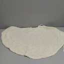 60 Inches Extra Large White Knit Christmas Tree Skirt Ivory Knitted Thick Rustic Christmas Tree Skirt Mat for Boho Xmas Decor Neutral Ornaments Xmas Party Decorations Holiday Winter Home