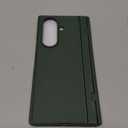 BXYJY for Samsung Galaxy Z Fold 7 Case Slim with Kickstand, Full Hinge Protection, Tempered Screen Protector, Shockproof Cover, Daily Drop Protective Phone Case for Samsung Galaxy Z Fold7 2025, Green