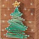 Primitives by Kathy Slat String Art Box Sign, Merry & Bright
