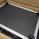 FRENESSA 3 in 1 Rolling Makeup Train Case Professional Cosmetic Trolley Large Storage with Keys Swivel Wheels Salon Barber Case Traveling Cart Trunk for Make Up Hairstylists Nail Tech, Vintage Black