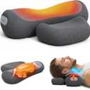 Yunari 3-in-1 Cordless Neck and Cervical Massager Pillow with Heating & Airbag Traction, 2026 Latest Patented Ergonomic Vibration Massage Pillow for Deep Tissue Neck Pain ReliefGrey