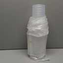 15sets disposable plastic cup with lid and straw, 34 ounce reusable and suitable for outdoor travel beverage packaging pool party supplies beach party supplies picnic supplies