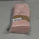 85% Cotton 15% Linen Dinner Cloth Set of 4 Napkins for Everyday Use Over Sized Easter Special Mitered Corners Napkins, Pre Shrunk Good Absorbency Ultra Soft Quality18x18 in(Blush Pink)