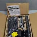 BONTEC Monitor Arm for 1334 Inch Screens, Ergonomic Gas Spring Single Monitor Mount, Full Motion Desk Stand with Tilt Swivel Rotation, VESA 75x75mm 100x100mm, C Clamp, Grommet Base, Cable Management