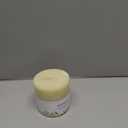 3x3 Inch Pure Beeswax Pillar Candles, White Natural Bees Wax Candles Set of 2, 50-55 Hour Long Burning, Unscented Smokeless and Dripless for Home Decor, Wedding, Dinner, Gifts (Ivory)