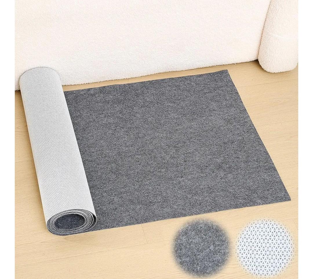 Gray Boat Carpet, Marine Carpet Marine Grade Mat for Boats with Waterproof for Outdoor Deck Patio Porch Garage Kitchens Bathroom Outdoor Area Rug Runner Non-Slide Porch Rug 120" x 24" Grey