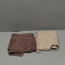 2 Pcs Football Hand Towels for Bathroom Cotton Absorbent Football Jacquard Weave Bath Towel Rugby Decorative Washcloths for Hand Drying Cleaning Cooking, 14 x 29 Inch (Dark Coffee, Light Coffee)