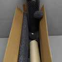 Cat Scratching Post with Cat Hair Brush & Interactive Ball, 22 Inch Sisal Cat Scratch Tower, Durable Thick Fabric Cat Scratcher for Indoor Cats, Kitten Exercise Play Furniture, Dark Grey