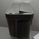 iTouchless 50 Liter / 13 Gallon Wings-Open Lid Sensor Kitchen Trash Can with Odor Filter Dog-Proof Slim Automatic Stainless Steel Garbage Recycling Bin for Home, Office, Bedroom, Business or Garage