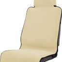 Waterproof Seat Cover, Upgraded Sweat Carseat Protector, Perfect for Universal Anti-Slip Car Truck SUV Seat, Ideal for Surfing Yoga Gym Workout, Pale Yellow