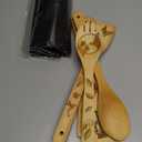 Hummingbird Gifts for Women, Kitchen Decor Cooking Utensils Set include Unique Bamboo Cooking Spoons Apron, Personalized Christmas Mother's Day Housewarming Gift Idea for Mom