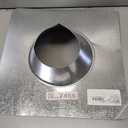Water-Tite 81577 Type B Roof Flashing for up to 12/12 Pitched Roofs, Fits 5" Pipes