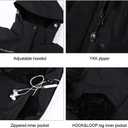 CAMEL CROWN Womens Mountain Snow Waterproof Ski Jacket Detachable Hood Windproof Fleece Parka Rain Jackt Winter Coat (3X-Large, New Black-2020)