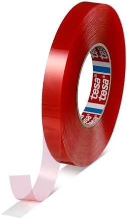 tesa 4965 Original Double-Sided PET Film Tape, Transparent, .5 in x 36 yd, 1 Roll