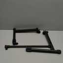 2 Tier Keyboard stand extension Electric Digital Piano Stand keyboard stand tier Adjustable piano stand Metal Black