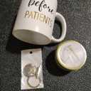 Before Patients After Patients Gift Set 11 oz Coffee Mug and 18 oz Stemless Wine Glass Set Gifts for Doctors, Nurses, Hygienists, Physician Dentist, Graduation Gifts