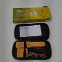 Wire Tracer Tone Generator and Probe Kit - Network Cable Phone Line Tester - Wire Cable Tracker Telephone Line Finder Toner Signal Detector Locator Tool