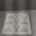 Nuenen Set of 18 Glass Ice Cream Cups 5.1oz Tulip Clear Glass Dessert Cups Bowls Footed Dessert Cups Parfait Glasses Small Trifle Dish for Fruit Salad Milkshake Sundae Snack Cocktail Condiment Party