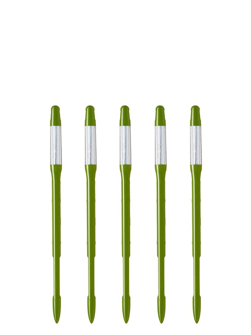 Sustee Aquameter, Set of 5, Plant Soil Moisture Sensor (Green, Medium) (Medio)