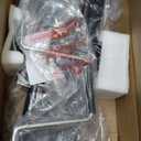 Kohree 6500lbs Heavy Duty RV Stabilizer Jacks 2 Pack, 24 Inch Leveling Scissor Jack for Travel Trailer Camper, with Crank Handle and Drill Socket