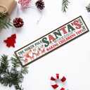 Christmas Wooden Decor, North Pole Santa's Workshop Wooden Sign, Vintage Santa Elves Christmas Decor, Festive Wall Art for Home, Playroom, Holiday Season Decoration, Holiday Party Decoration