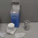 ZOFGENOW Automatic Mouthwash Dispenser for Bathroom, Bathroom Accessories 19.4 Fl Oz Dispensers with Magnetic Cups, Wall Mounted Dispenser, Suitable for All Age Groups, White