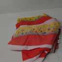 Carnival Circus Tent Party Backdrop 72 x 44 Inch, Carousel Ticket Red Curtain Fireworks Balloon Background for Party Decorations, Birthday Carnival Banner Photo Props Supplies