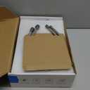 SaniteModar Polished Gold Bathroom Sink Faucet,Brass Bathroom Faucet 3 Hole,Widespread Bathroom Faucet for Sink 3 Hole,2 Handles Design with Water Supply Lines