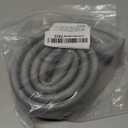 TRUHUI Colorful Rubber Wall Corner Guard Edge Protector,Anti-Collision Strip, Self-Adhesive Wall Guards, Safety Edge & Corner Guards, Length 3.28 ft,Grey