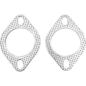 2PCS Automobile Exhaust Gasket, Exhaust Manifold Gasket, Strong Sealing And Rust-Proof, Suitable For Most Exhaust Pipe Sealing Purposes (2.5IN)