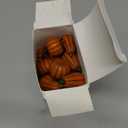 80 Pcs Halloween Miniature Pumpkin Figurines Mini Resin Fake Pumpkin Creepy Craft for Halloween Village Doll House DIY Fairy House Accessories Party Favor Gift Vase Bowl Filler